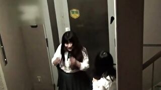 Weird japanese girlhood peeing